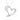 14K White Gold Heart Diamond Pendant 0.63ct