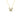 14K Yellow Gold Butterfly Baguette Diamond Pendant 0.50ct